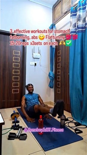 3 workouts for stomach fatburning at home 🏡 hiit cardio SUBSCRIB34RMOR3 #stayfit #fitness