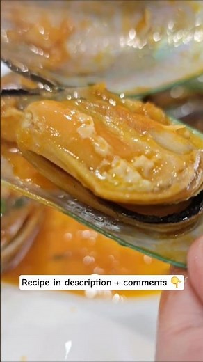 Quick & Easy Spicy Mussels 🍲🔥 #food #myrecipe #recipe