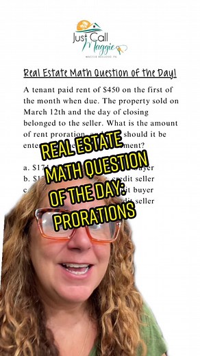 Real Estate Exam Math: Rent Proration Calculation Explained