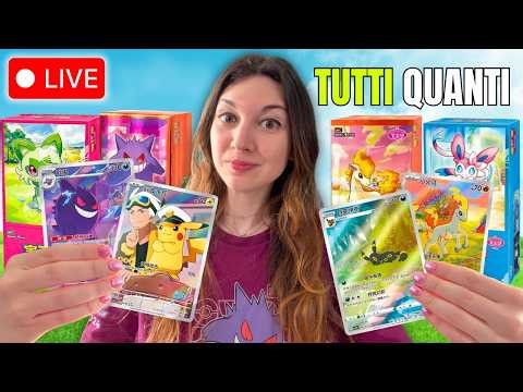 APRO TUTTI I BOX GEM PACK POKEMON USCITI 🔥 per trovare le RARE CARTE ESCLUSIVE