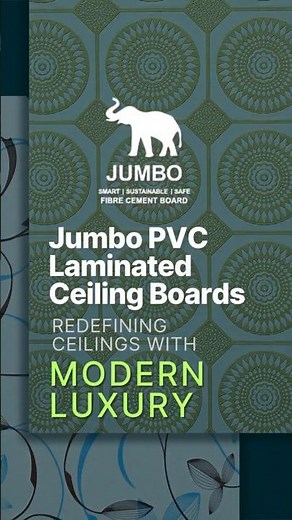 Stylish Ceiling Designs you will love | Jumbo PVC Laminated Ceiling Boards | Designer Ceiling Boards