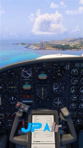 Visual Approach into Tahiti - MSFS2024