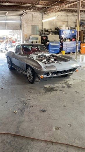 Corvette Restoration 1963 RestoMod Crash Repair #corvette #restoration #restomod #crash #metallica
