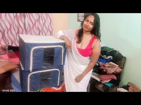 These storage bags are very useful / Foldable storage bags for cloths organization