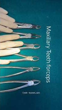 Teeth Extraction Forceps | Maxillary Teeth forceps
