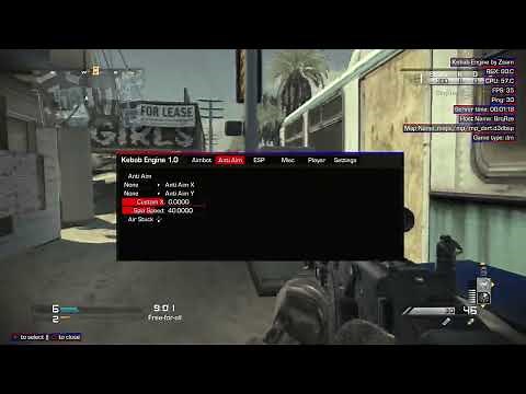 [Ghosts/PS3] Kebab Engine Mod Menu [Off-Host] (CFW/HEN)