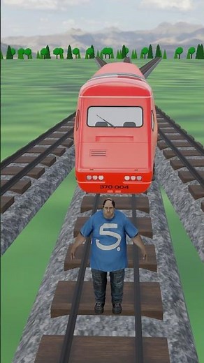 Train vs zombie BeamNG.Drive #beamng #beamngexperiments