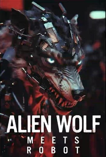 | Hybrid Alien Wolf Creature 😱#viral #2026 #shorts #trendingshorts #wolf #cool #lion #animals