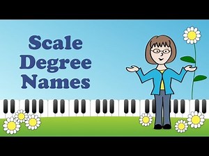 What are scale degree names in music?