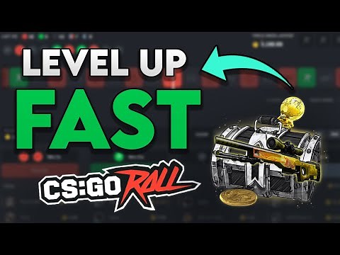 HOW TO LEVEL UP FAST ON CSGOROLL ( ADDICTED )