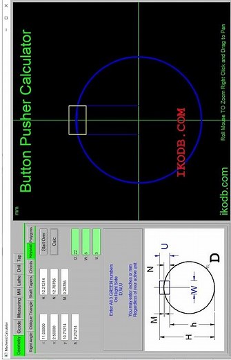 How to use MachinistCalculator