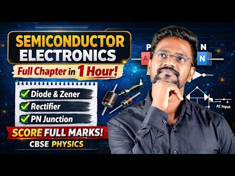 Semiconductor Electronics|ONE SHOT|CBSE|NCERT|Tamil|Physics 12|Muruga MP #murugamp #oneshot #physics