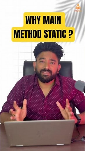 Why is main() Static in Java? 🤯 #Java #Shorts #learnjava