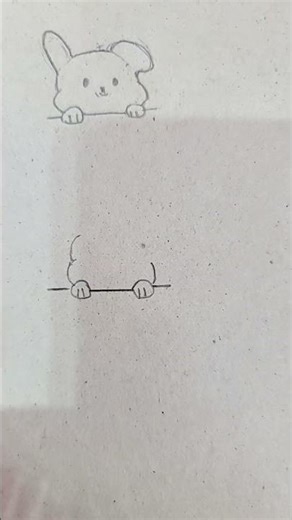 Cute bunny drawing tutorial