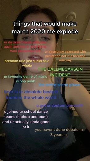 not saying the callmecarson incident didnt make me explode when it happened