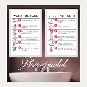 Routine Cards for Seniors With Dementia Daily Life Cards Alzheimer Routine Cards Help Cards Memory Loss Self Independence Cards for Seniors - Etsy Australia