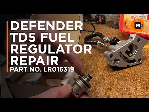 Land Rover Defender TD5 Fuel Regulator unit Repair LR016319