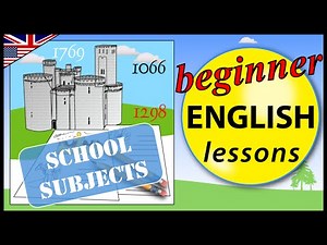School subjects in English | Beginner English Lessons for Children