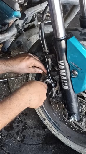 Yamaha Brake Bleeding: Everything You Need to Know #abs #brakebleeding #discbrake #yamaha