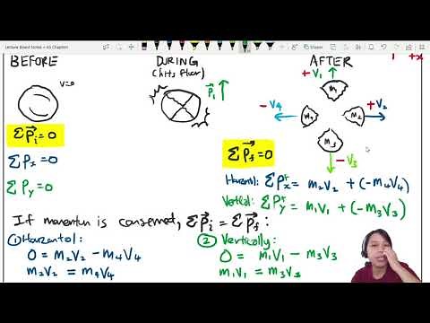 3.5a Collisions in 2D | AS Dynamics | Cambridge A Level 9702 Physics