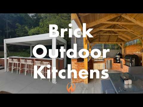 Brick Outdoor Kitchen Ideas That Will Transform Your Garden 🪴👀 Brick Kitchens 2025