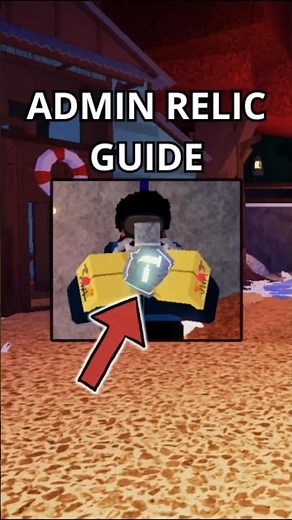 How To Get ADMIN RELIC in Fisch.. | #roblox #fisch