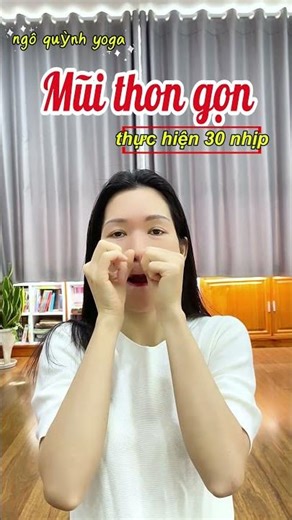 Mũi thon gọn #ngoquynhyoga