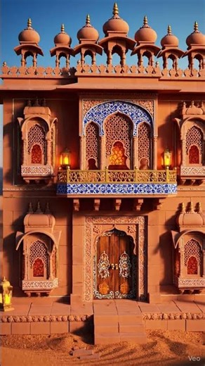 “Building a MINI MAHARAJA HAVELI 🏛️✨ | 8K Macro Royal Sandstone Build” #diy #shortvideo #shorts