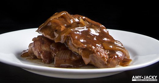 Instant Pot HK Onion Pork Chops | Tested by Amy   Jacky