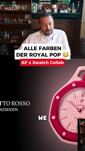 Alle Farben der APx Swatch Royal Pop #marcgebauer #royalpop #audemarspiguet #swatch