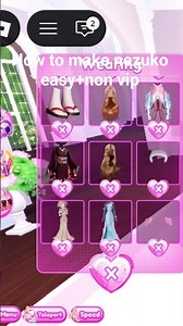 HOW TO MAKE NEZUKO EASY AND NON VIP #edit #gaming #jumping #roblox #robloxedit #viral