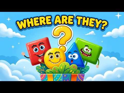 Can you find the Red Shape? 🕵️‍♂️