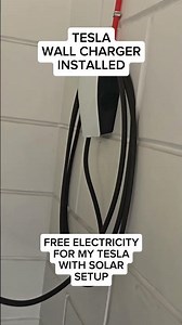 Solar setup with Tesla