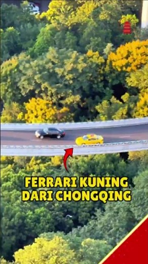 Inilah Sang "Ferrari Kuning" dari Chongqing!