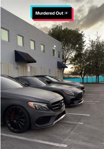 Murdered out 🏴‍☠️ | DM for a free quote #carwrap #mercedes #bmw #cars