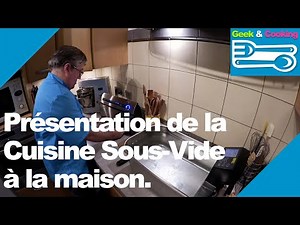Cuisson sous vide pour tous - Présentation et Cuisson de légumes