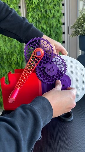 3D Printing Focus on Instagram: "Run any filament for your Bambu with this 3D Printer Filament Winder printed by emanuele_tech. Don't forget to follow @3dprintingfocus for more featured 3D prints and makers! You can also find the STL file📂 in the link in my bio⤴️🙌 Print and video by the original creator. All credit belongs to them. No copyright infringement intended. #3DPrinting #AdditiveManufacturing #3DPrinted #3DPrinter #3DPrint #3DPrintingCommunity #3DModeling #3DPrinters #MakerMovement #3