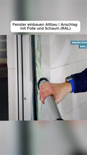 Fenstermontage bei Altbausanierung: RAL-konforme Einbauweise