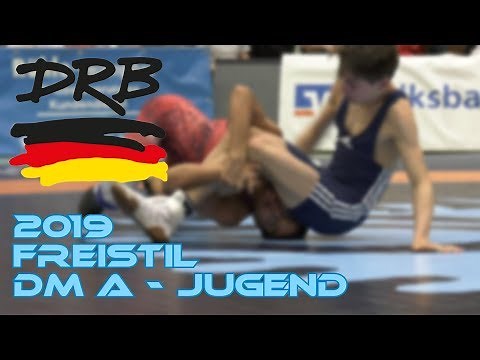 RINGEN - DM 2019 A-Jugend (Freistil) - 42kg Finale Ruben KALLFAß vs. Max MELCHER