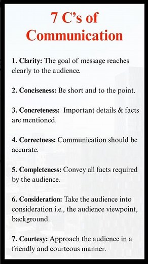 7 C’s of Effective Communication | Students Must Watch!
