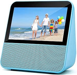 BlueFire Portable Rechargeable TV, 7" HD 1080P Touch Screen, Digital TV/USB Media Player/Bluetooth Speaker, w/ATSC Tuner Antenna for Home Party Travel