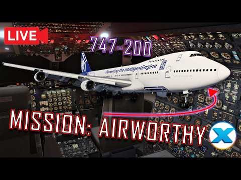 Can it Fly? Felis 747-200 LIVE | Engine Restart, Stalls & Fuel Jettison