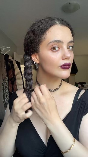 How to Style Braids Before Watching a Horror Movie