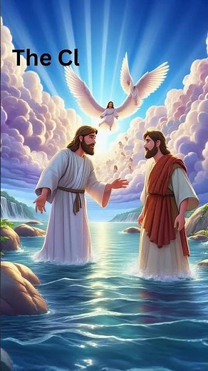 "Jesus’ Baptism Explained for Kids | Animated Bible Story 🌊✝️"