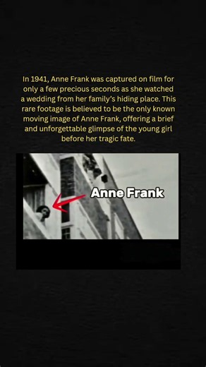 The Only Known Footage of Anne Frank 🎥