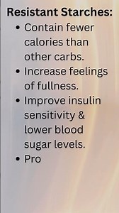 Resistant Starches - A quick guide