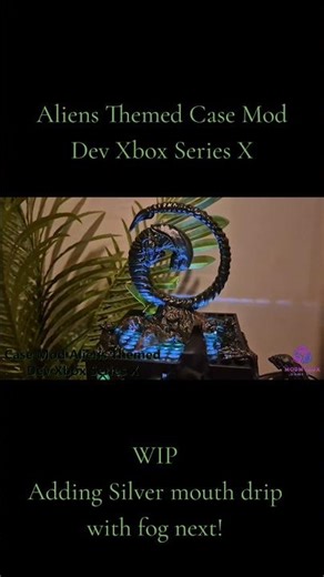 Aliens themed Case mod - Dev Xbox Series X