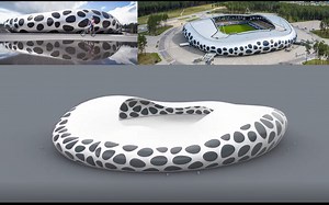 Parametric Stadium Modeling 参数化体育馆建模