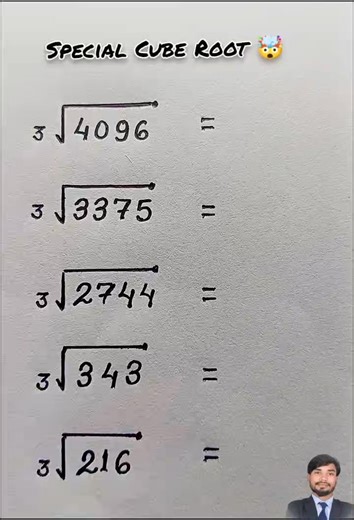 49K views · 636 reactions | ✨ Special Cases of Cube Root | Easy Math Tricks ✨ #CubeRoot #MathTricks #SpecialCases #MathMadeEasy #UnstoppableStudy #LearnMath #cuberoottricks #fblifestyle #unstoapablestudy #cuberoottrick | Unstoapablestudy0111 | Facebook