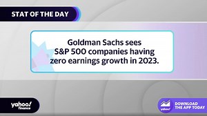 S&P 500 companies will have zero earnings growth in 2023: Goldman Sachs